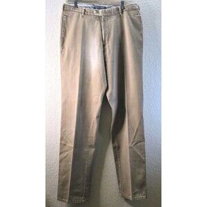 Peter Millar Men’s Khaki Tan Chino Pants 34x32 Pima Cotton Golf workwear casual